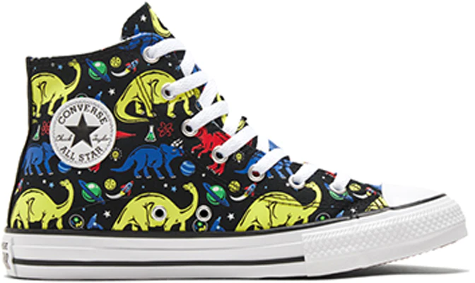 (JR) 컨버스 척테일러 빅 다이노 블랙/멀티 (Converse 척테일러 빅 다이노 블랙/멀티) 669233C Order (JR) 컨버스 척테일러 빅 다이노 블랙/멀티 (Converse 척테일러 빅 다이노 블랙/멀티) 669233C