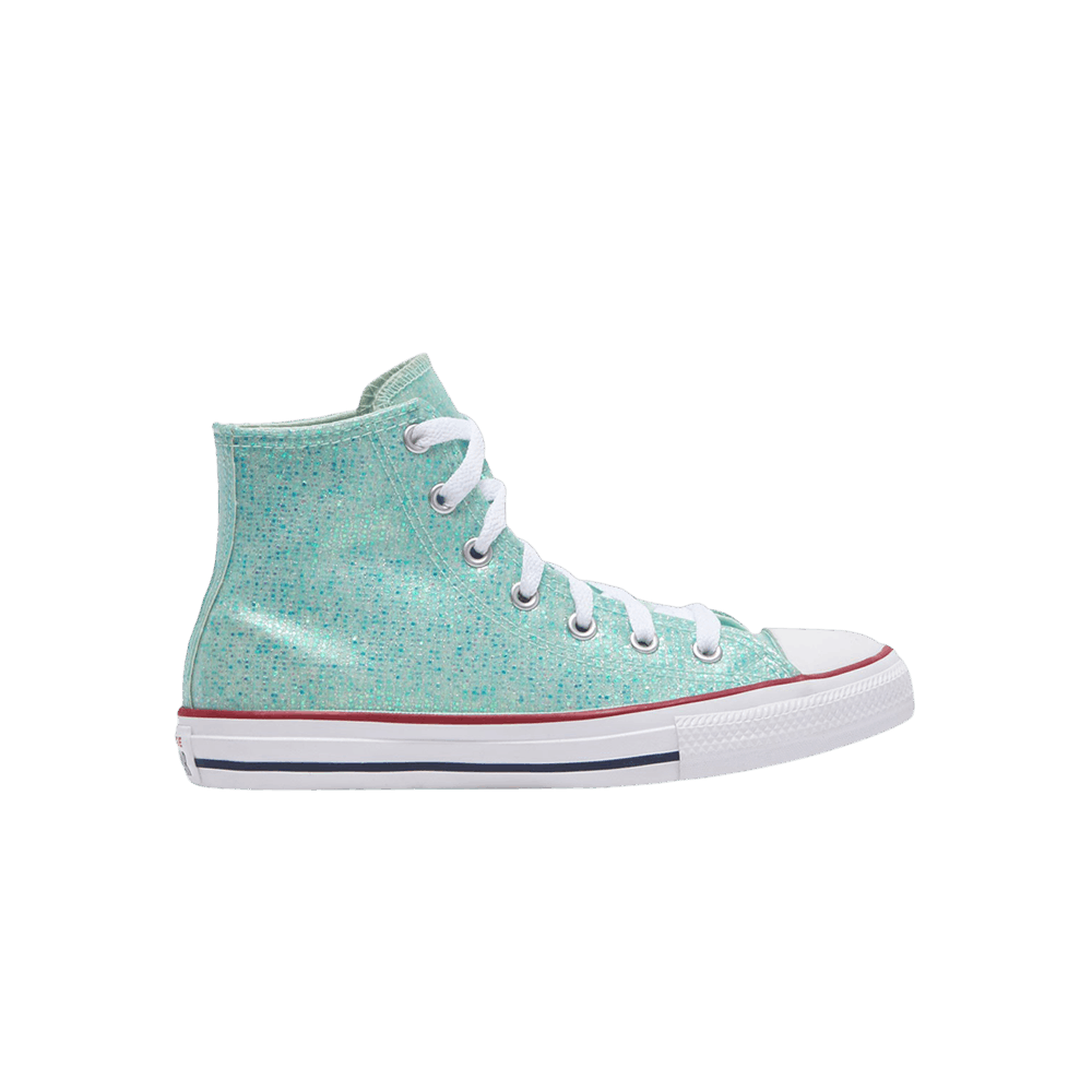 (Youth) Converse Chuck Taylor All Star High 'Glitter Teal Tint' 663626C