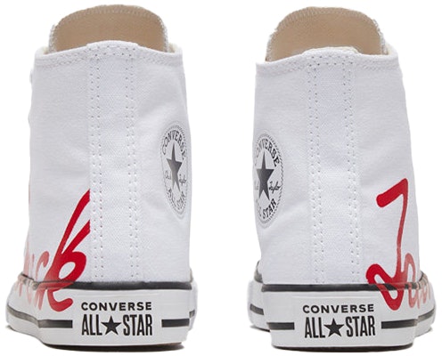 White 2025 youth converse