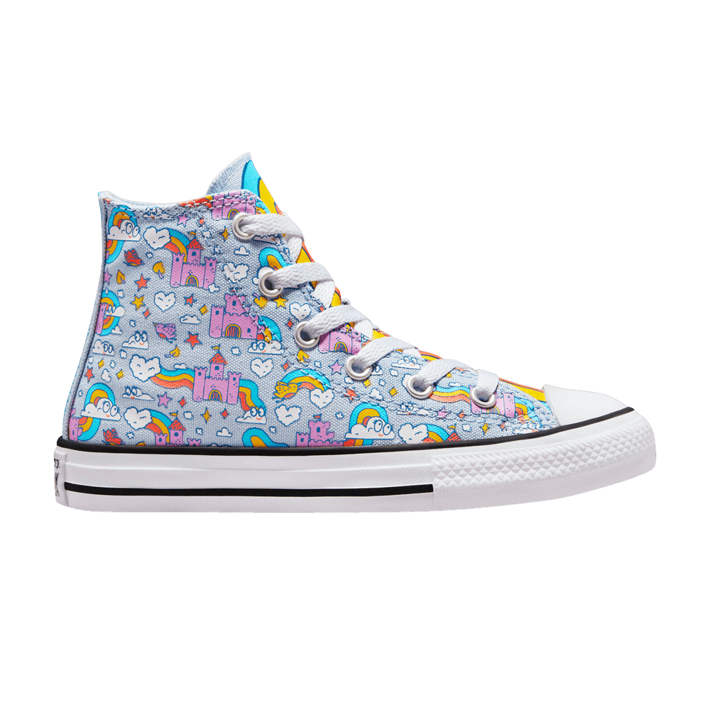 (Youth) Converse Chuck Taylor All Star High 'Rainbow Castles'