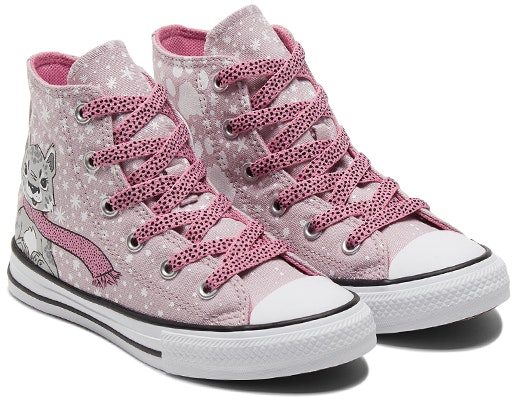 (PS) 컨버스 척테일러 올스타 K 핑크/화이트 672101C Lookbook (PS) 컨버스 척테일러 올스타 K 핑크/화이트 672101C