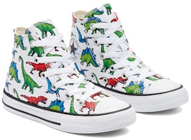 大童 Converse Chuck Taylor All Star 防滑防踢減震 高筒 兒童帆布鞋 白色 Lookbook 大童 Converse Chuck Taylor All Star 防滑防踢減震 高筒 兒童帆布鞋 白色