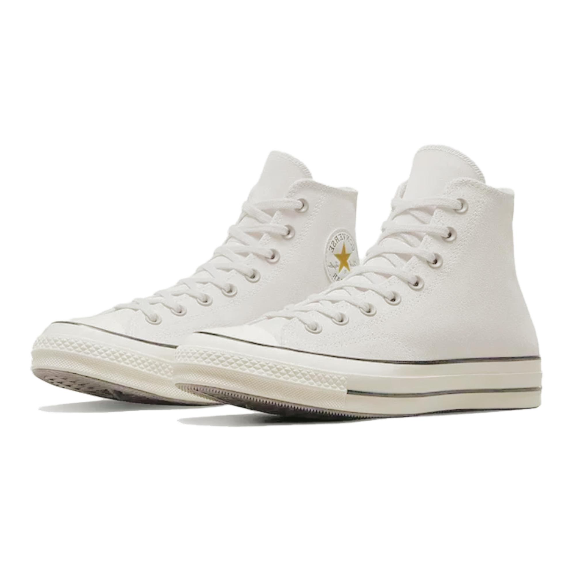 Shop 大童 Converse All Star Lift 輕盈舒適 防滑耐磨 高筒 兒童帆布鞋 白色