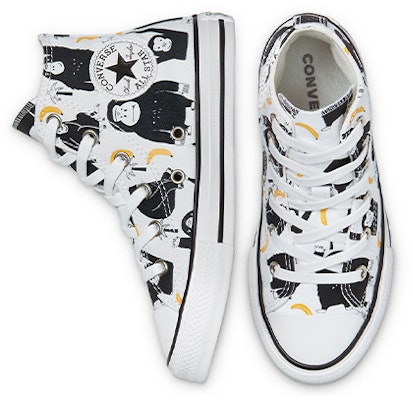 大童 Converse Chuck Taylor All Star High Top 防滑耐磨 高筒 兒童帆布鞋 黑白 Purchase 大童 Converse Chuck Taylor All Star High Top 防滑耐磨 高筒 兒童帆布鞋 黑白