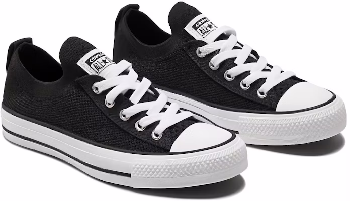 大童 Converse Chuck Taylor All Star 編織 防滑耐磨 低筒 兒童帆布鞋 黑色 Lookbook 大童 Converse Chuck Taylor All Star 編織 防滑耐磨 低筒 兒童帆布鞋 黑色