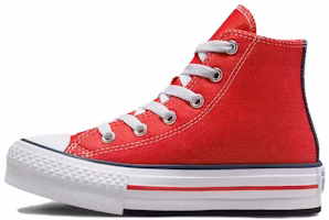 (Youth) Converse Chuck Taylor All Star Lift High Top Canvas' 'Red' A06020C (Youth) Converse Chuck Taylor All Star Lift High Top Canvas' 'Red' A06020C