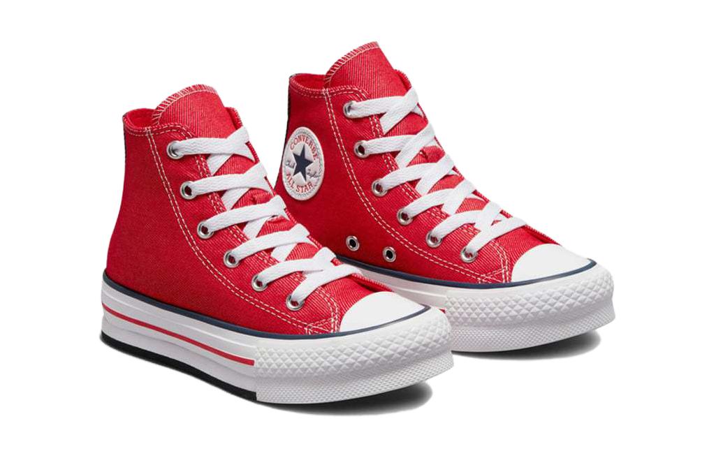 Lookbook (JR) Converse Chuck Taylor All Star Lift High Top Canvas 'Merah' A06020C