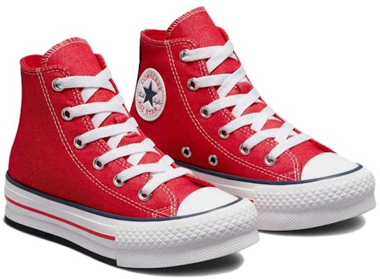 (Youth) Converse Chuck Taylor All Star Lift High Top Canvas' 'Red' A06020C Lookbook (Youth) Converse Chuck Taylor All Star Lift High Top Canvas' 'Red' A06020C