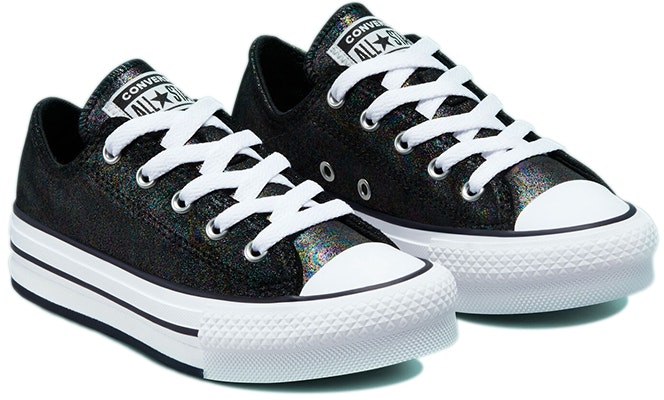 (JR) CTASリフト プラットフォーム イリデッセント (黒/白) 671518C Lookbook (JR) CTASリフト プラットフォーム イリデッセント (黒/白) 671518C