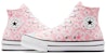 (Youth) Converse Chuck Taylor All Star Lift Platform High 'Floral Embroidery - Donut Glaze' A06324C