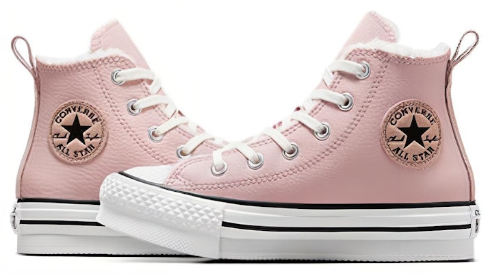 (Youth) Converse Chuck Taylor All Star Lift Platform High 'Sherpa - Pink Sage' A06797C Shop (Youth) Converse Chuck Taylor All Star Lift Platform High 'Sherpa - Pink Sage' A06797C