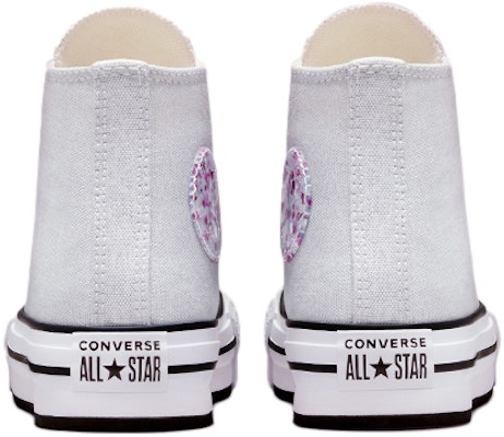 (Youth) Converse Chuck Taylor All Star Lift Platform High 'Glitter Pack - White Natural Ivory' 372741F Purchase (Youth) Converse Chuck Taylor All Star Lift Platform High 'Glitter Pack - White Natural Ivory' 372741F