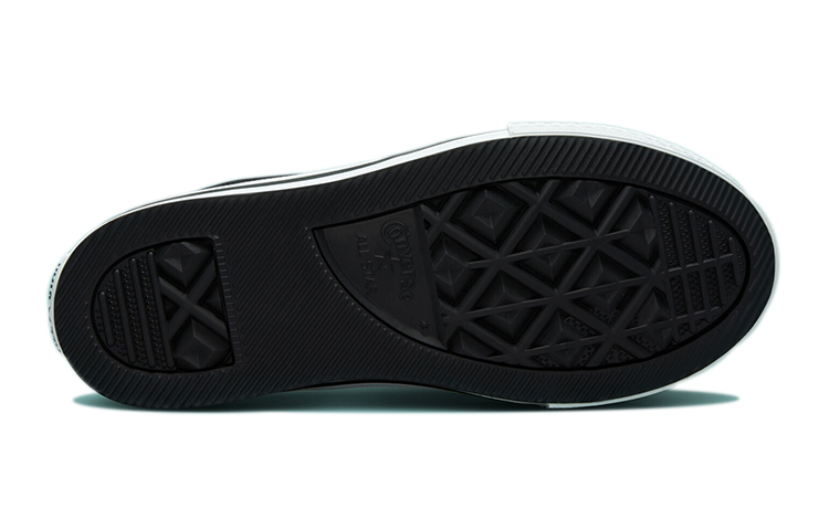 Details for (JR) 컨버스 척테일러 리프트 플랫폼  iridescent (블랙/화이트) 671518C