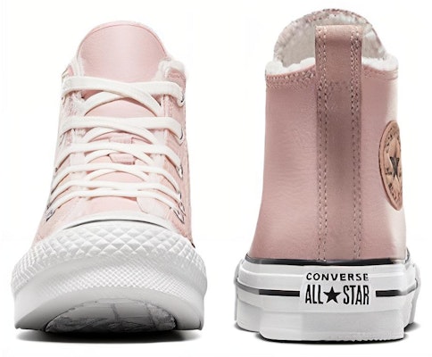 (Youth) Converse Chuck Taylor All Star Lift Platform High 'Sherpa - Pink Sage' A06797C Details for (Youth) Converse Chuck Taylor All Star Lift Platform High 'Sherpa - Pink Sage' A06797C