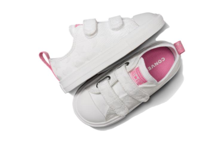 (Youth) Converse Chuck Taylor All Star Low 'Heart Print White' 圖 4