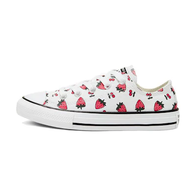 (Youth) Converse Summer Fruits Chuck Taylor All Star Low Top Summer Fruit 'White Pink'