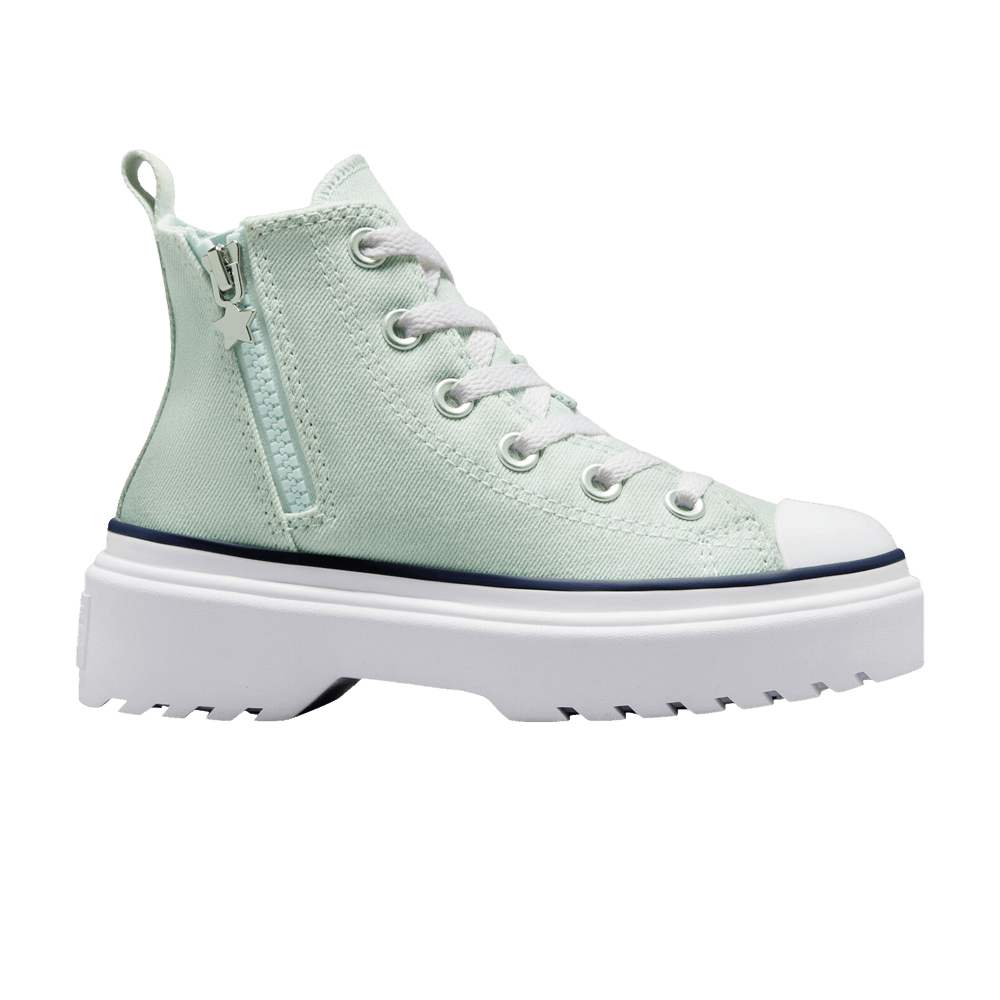 (Youth) Converse Chuck Taylor All Star Lugged Lift Platform High 'Retro Denim' A05073C