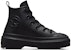 (JR) Converse Chuck Taylor All Star Lugged Lift Platform Tinggi 'Triple Black' A04820C