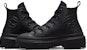(JR) Converse Chuck Taylor All Star Lugged Lift Platform Tinggi 'Triple Black' A04820C