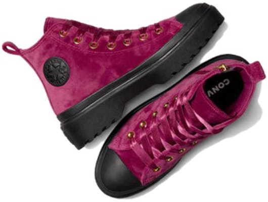 (JR) 匡威Chuck Taylor All Star厚底增高高帮“天鹅绒” A05442C Purchase (JR) 匡威Chuck Taylor All Star厚底增高高帮“天鹅绒” A05442C