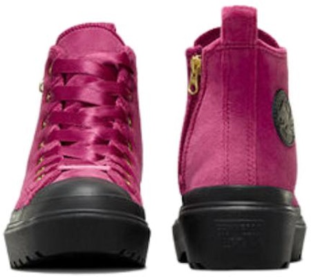 (JR) 匡威Chuck Taylor All Star厚底增高高帮“天鹅绒” A05442C Details for (JR) 匡威Chuck Taylor All Star厚底增高高帮“天鹅绒” A05442C