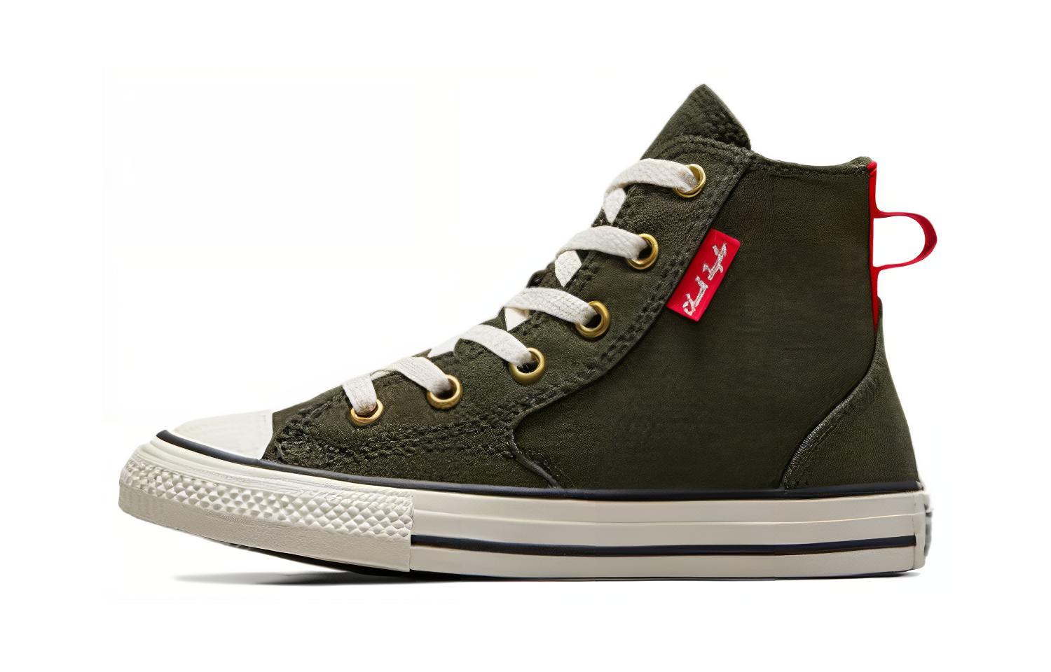 Buy (JR) Converse Chuck Taylor All Star MFG High 'Craft Remastered - Verde Bosque Refugio' A04711F