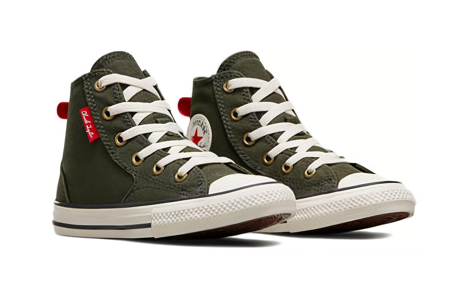 (Youth) Converse Chuck Taylor All Star MFG High 'Craft Remastered - Forest Shelter Green' 圖 3