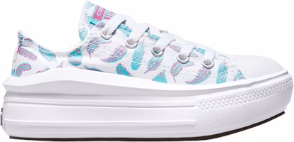 (Youth) Converse Chuck Taylor All Star Move Platform Low 'Feathers' A01518F (Youth) Converse Chuck Taylor All Star Move Platform Low 'Feathers' A01518F