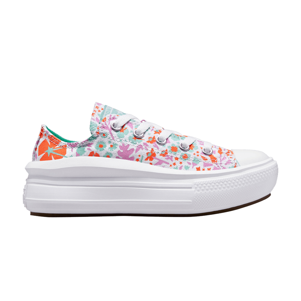 (Youth) Converse Chuck Taylor All Star Move Platform Low 'Paper Floral' 372757F
