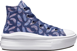 (Youth) Converse Chuck Taylor All Star Move Platform High 'Feathers' A01517F (Youth) Converse Chuck Taylor All Star Move Platform High 'Feathers' A01517F