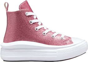(Youth) Converse Chuck Taylor All Star Move Platform High 'Pink Glitter' A05343C (Youth) Converse Chuck Taylor All Star Move Platform High 'Pink Glitter' A05343C