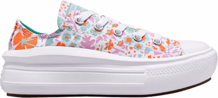 (Youth) Converse Chuck Taylor All Star Move Platform Low 'Paper Floral' 372757F (Youth) Converse Chuck Taylor All Star Move Platform Low 'Paper Floral' 372757F