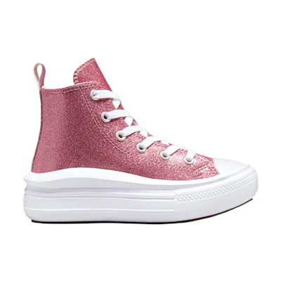 (Youth) Converse Chuck Taylor All Star Move Platform High 'Pink Glitter'