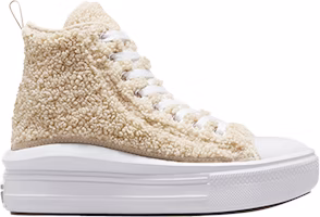 (Youth) Converse Chuck Taylor All Star Move Platform High 'Sherpa - Beach Stone' A06794C (Youth) Converse Chuck Taylor All Star Move Platform High 'Sherpa - Beach Stone' A06794C