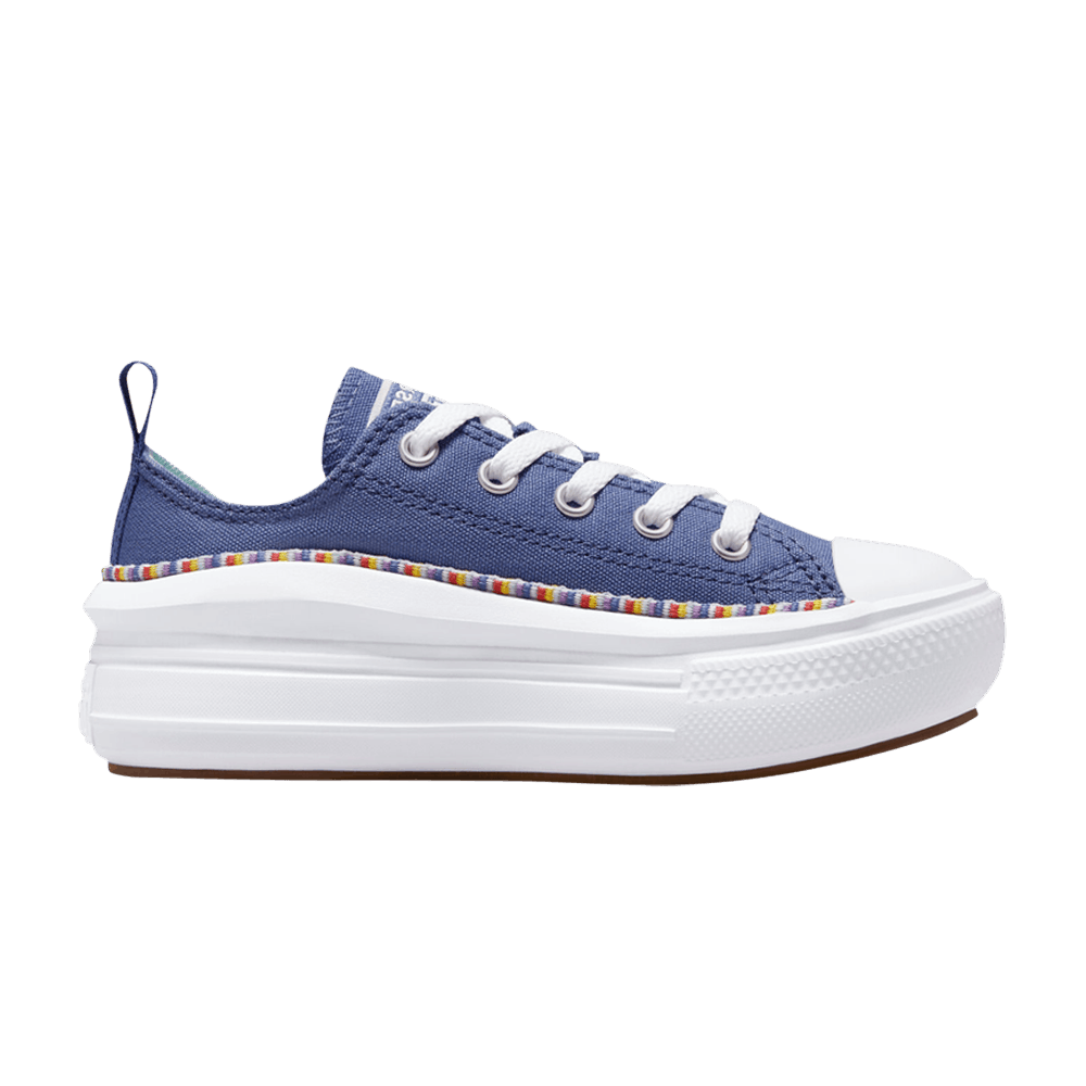 (Youth) Converse Chuck Taylor All Star Move Platform Low 'Friendship Bracelet - Washed Indigo' 372784F