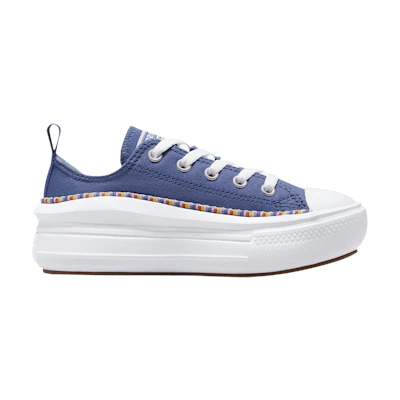 (Youth) Converse Chuck Taylor All Star Move Platform Low 'Friendship Bracelet - Washed Indigo'