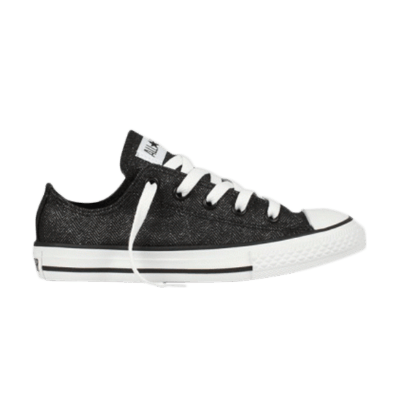 (Youth) Converse Chuck Taylor All Star Ox 'Sparkle - Black'
