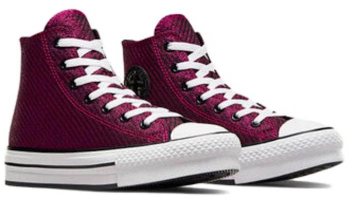 (Youth) Converse Chuck Taylor All Star Platform Lift High 'Sparkle - Prime Pink' A05496C Lookbook (Youth) Converse Chuck Taylor All Star Platform Lift High 'Sparkle - Prime Pink' A05496C