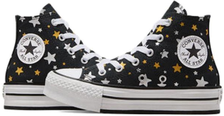 (JR) Converse Chuck Taylor All Star 厚底高帮 '闪耀' A05529F Lookbook (JR) Converse Chuck Taylor All Star 厚底高帮 '闪耀' A05529F