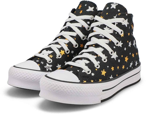 (Youth) Converse Chuck Taylor All Star Platform Lift High 'Sparkle' A05528C Purchase (Youth) Converse Chuck Taylor All Star Platform Lift High 'Sparkle' A05528C