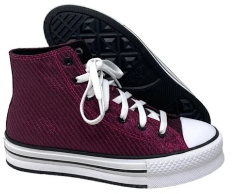 (Youth) Converse Chuck Taylor All Star Platform Lift High 'Sparkle - Prime Pink' A05496C Details for (Youth) Converse Chuck Taylor All Star Platform Lift High 'Sparkle - Prime Pink' A05496C