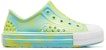 (JR) Converse Chuck Taylor All Star Play Lite CX Rendah 'Triple Cyan Slime' A07420C