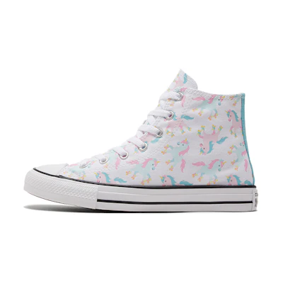 (Youth) Converse Chuck Taylor All Star Big Unicorn /Pink/Blue 'White'