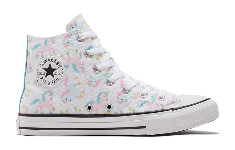 (Youth) Converse Chuck Taylor All Star Big Unicorn /Pink/Blue 'White' 圖 2