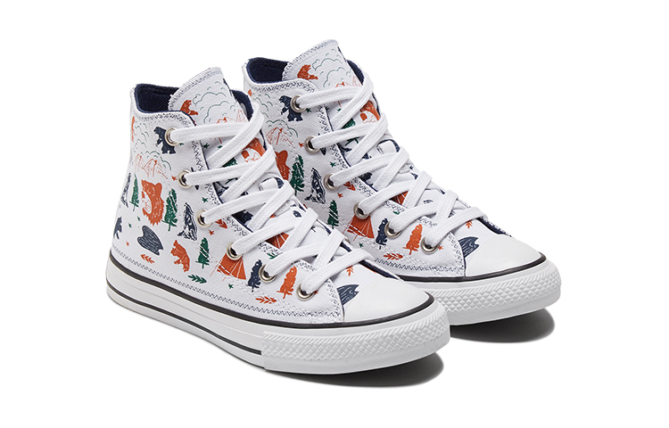 Lookbook 大童 Converse Chuck Taylor All Star 白橙