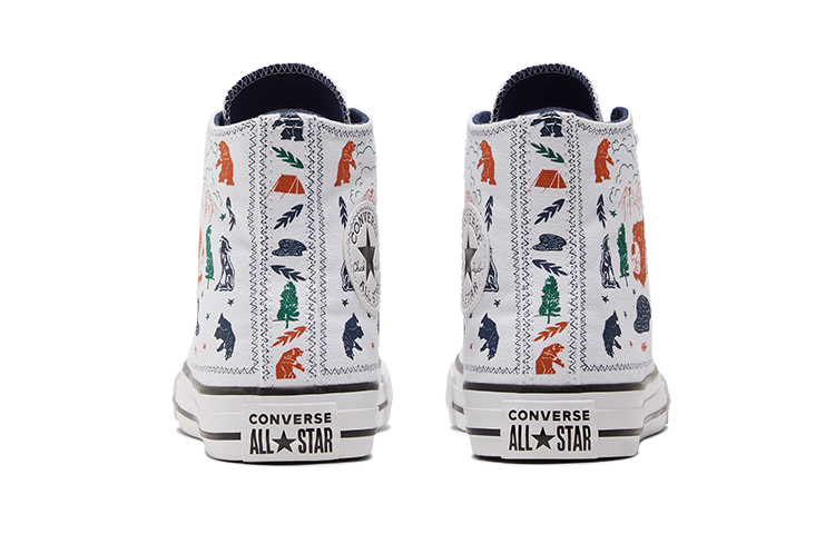 Shop 大童 Converse Chuck Taylor All Star 白橙