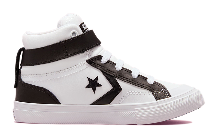 Order (JR) Converse Cons Pro Kulit Tinggi 'Putih Hitam' 671530C