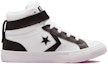 Order (JR) Converse Cons Pro Kulit Tinggi 'Putih Hitam' 671530C