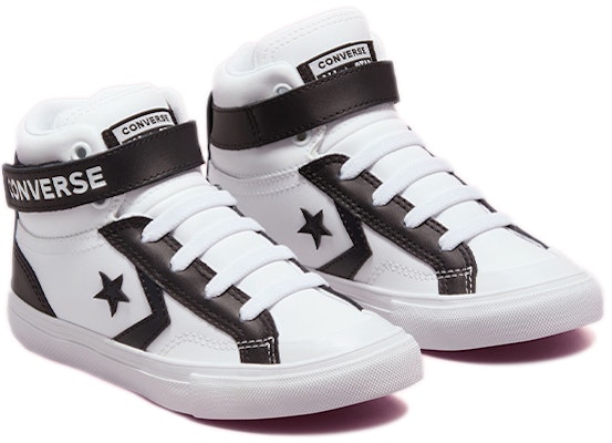(Youth) Converse Cons Pro Leather High Top 'White Black' 671530C Lookbook (Youth) Converse Cons Pro Leather High Top 'White Black' 671530C