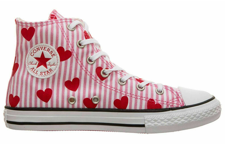 Order (JR) Converse Ctas Hi Pink Wanita 663993C